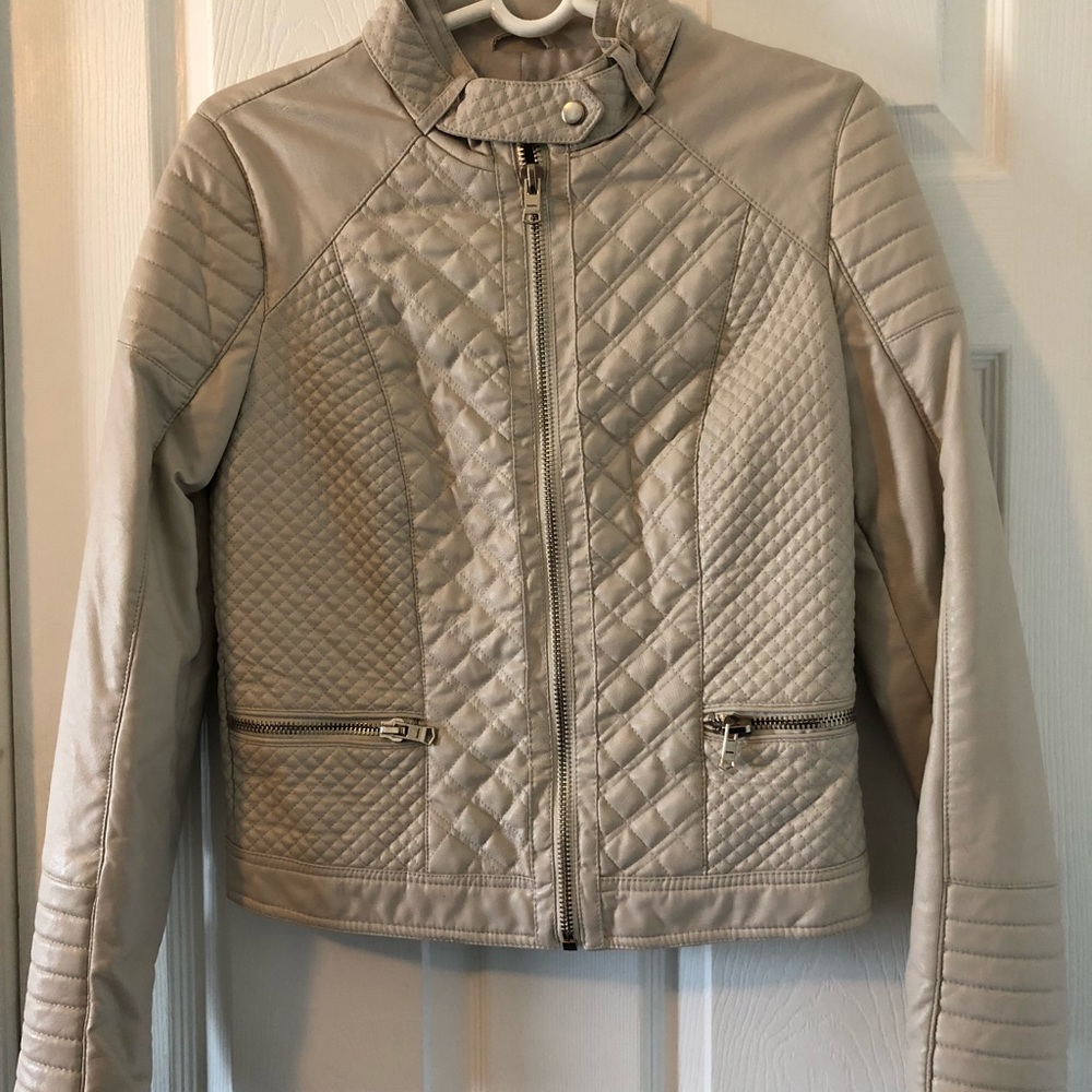 Leather jacket